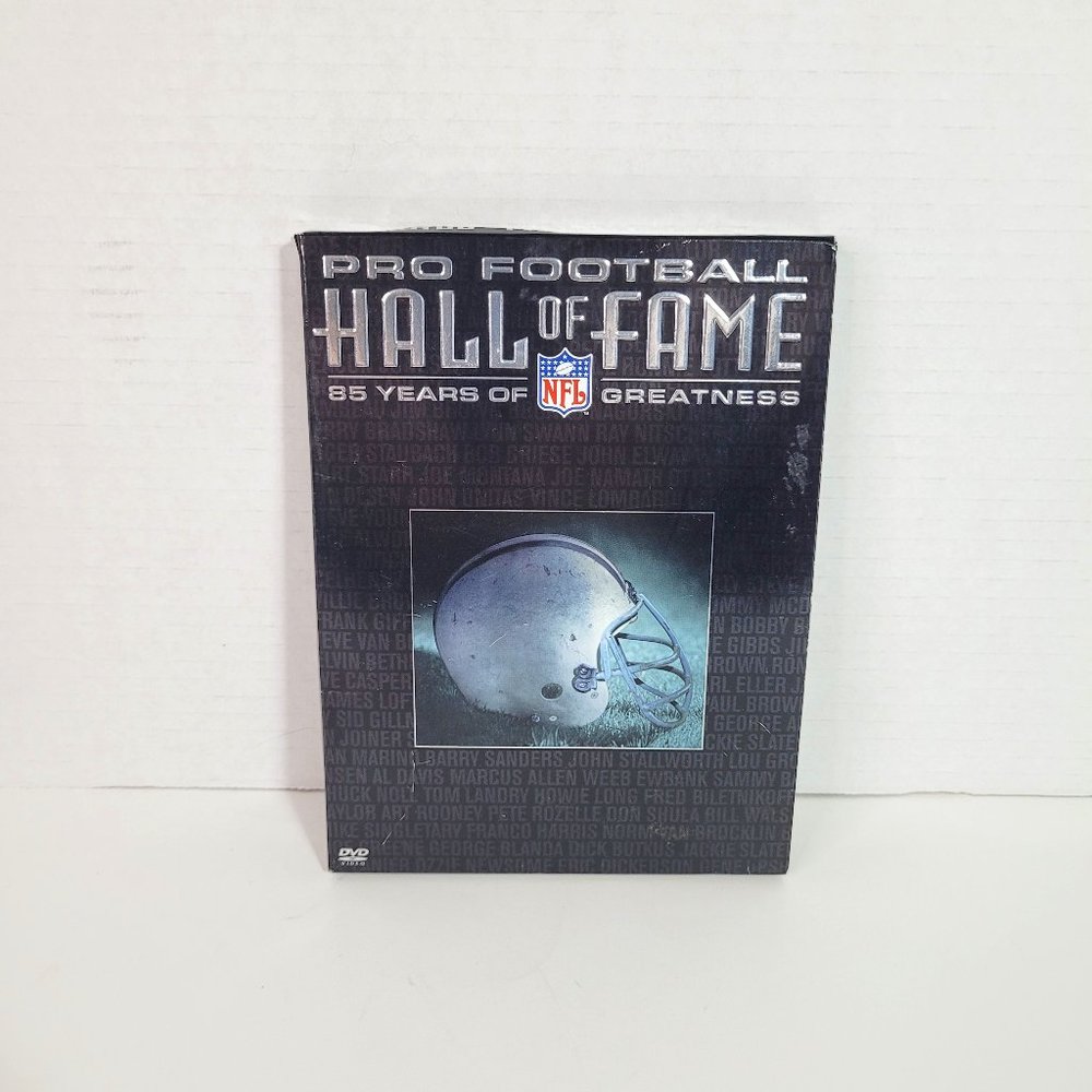 NFL Pro Football Hall of Fame 85 Years of Greatness 3 disc Dvd Set w/ Bonus Dvd